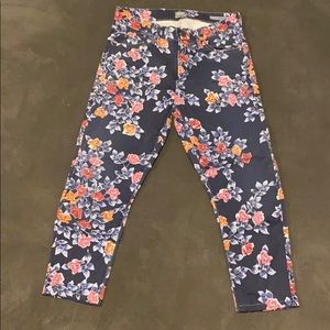 Floral Citizens of Humanity Jeans